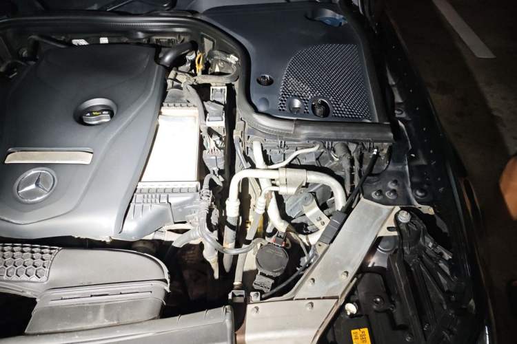Used Mercedes-Benz E-Class 2017 E 300 L Luxury Model Engine Bay Left