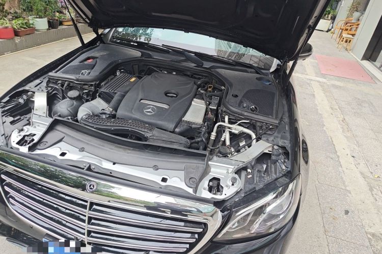Used Mercedes-Benz E-Class 2017 E 300 L Sporty and Stylish Model Engine Bay Left