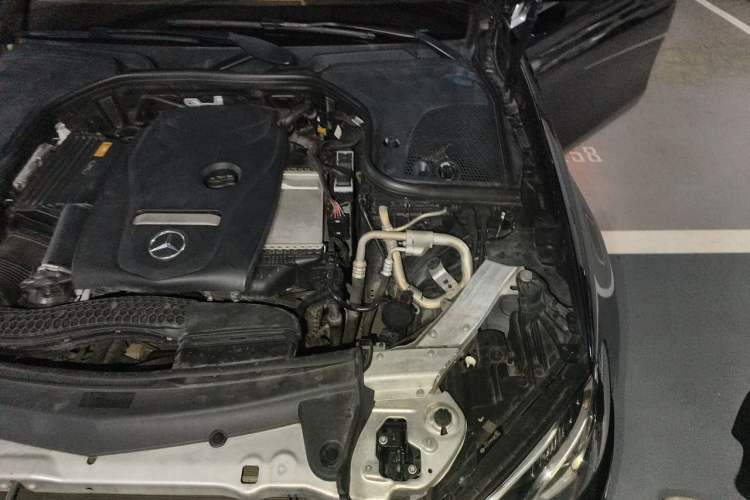 Used Mercedes-Benz E-Class 2017 E 300 L Sporty and Stylish Model Engine Bay Left