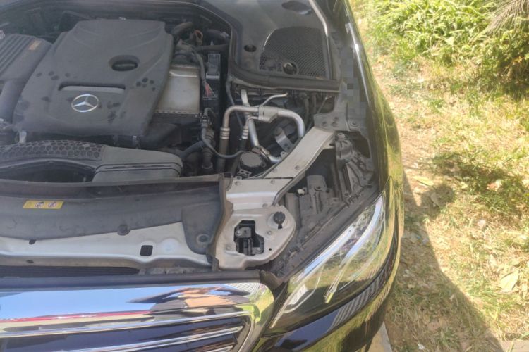 Used Mercedes-Benz E-Class 2017 E 300 L Luxury Model Engine Bay Left