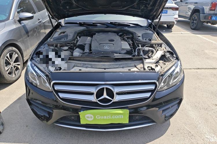 Used Mercedes-Benz E-Class 2017 E 300 L Sporty and Stylish Model Engine Bay
