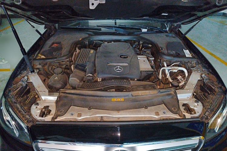 Used Mercedes-Benz E-Class 2017 E 300 L Sporty and Stylish Model Engine Bay