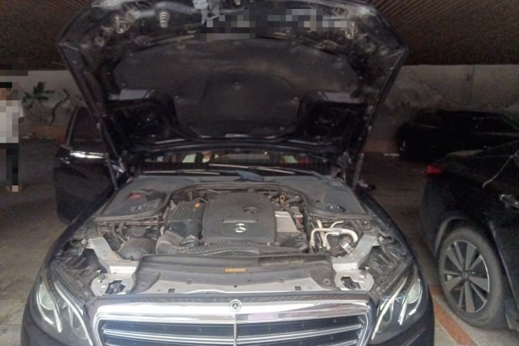 Used Mercedes-Benz E-Class 2017 E 300 L Luxury Model Engine Bay