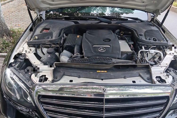 Used Mercedes-Benz E-Class 2017 E 300 L Luxury Model Engine Bay