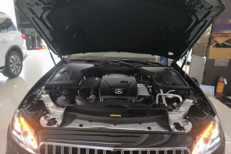Used Mercedes-Benz E-Class 2017 E 300 L Sporty and Stylish Model Engine Bay