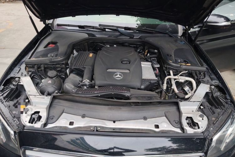 Used Mercedes-Benz E-Class 2017 E 300 L Sporty and Stylish Model Engine Bay