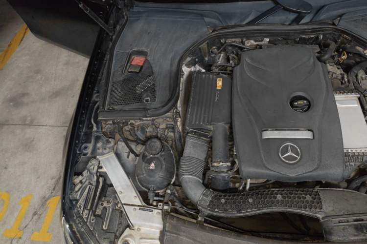 Used Mercedes-Benz E-Class 2017 E 300 L Sporty and Stylish Model Engine Bay Right