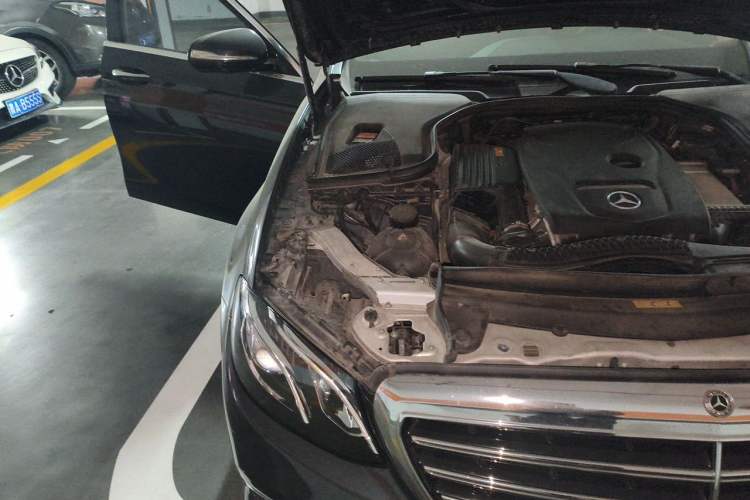 Used Mercedes-Benz E-Class 2017 E 300 L Luxury Model Engine Bay Right