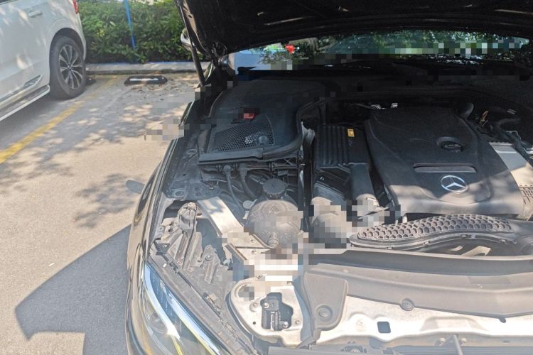 Used Mercedes-Benz E-Class 2017 E 300 L Sporty and Stylish Model Engine Bay Right