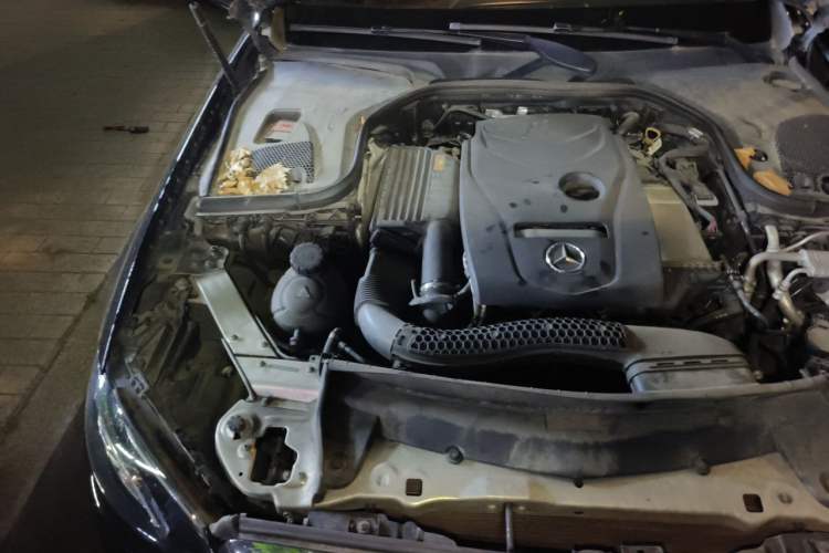 Used Mercedes-Benz E-Class 2017 E 300 L Luxury Model Engine Bay Right