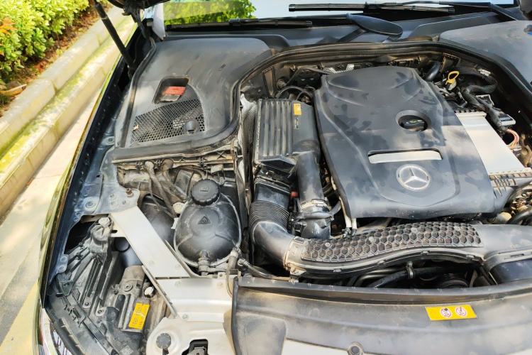 Used Mercedes-Benz E-Class 2017 E 300 L Luxury Model Engine Bay Right