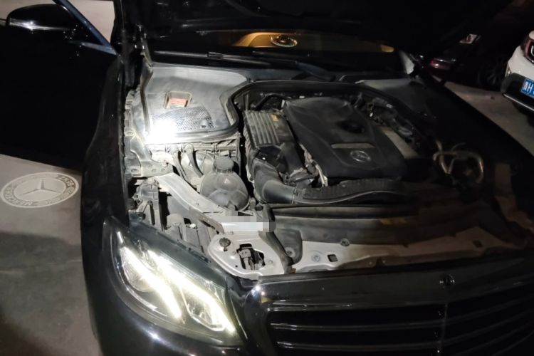 Used Mercedes-Benz E-Class 2017 E 300 L Luxury Model Engine Bay Right