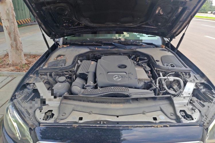 Used Mercedes-Benz E-Class 2017 E 300 L Sporty and Stylish Model Engine Bay Right