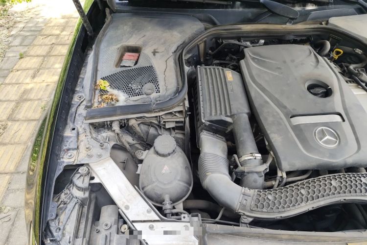 Used Mercedes-Benz E-Class 2017 E 300 L Sporty and Stylish Model Engine Bay Right