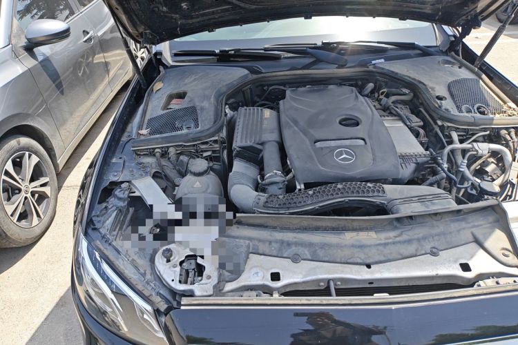 Used Mercedes-Benz E-Class 2017 E 300 L Sporty and Stylish Model Engine Bay Right