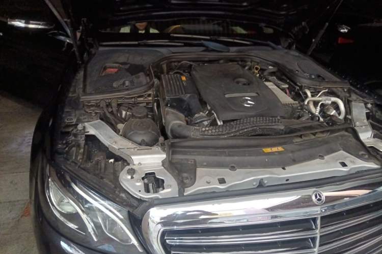Used Mercedes-Benz E-Class 2017 E 300 L Luxury Model Engine Bay Right