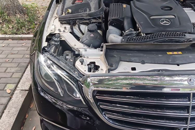 Used Mercedes-Benz E-Class 2017 E 300 L Luxury Model Engine Bay Right