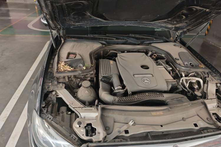 Used Mercedes-Benz E-Class 2017 E 300 L Luxury Model Engine Bay Right