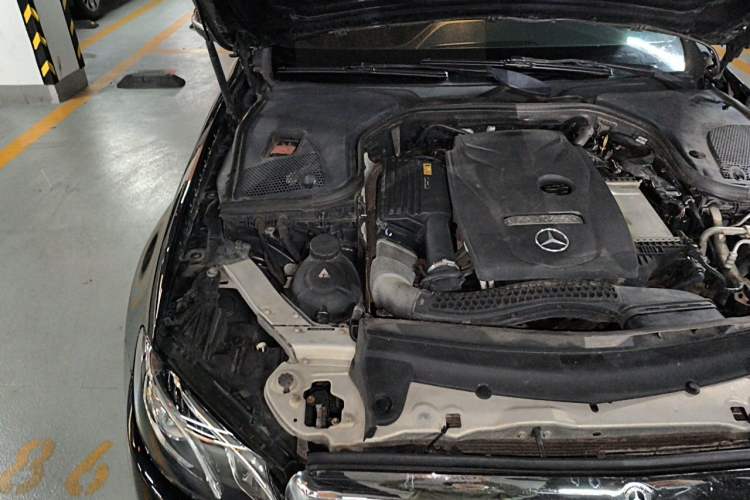 Used Mercedes-Benz E-Class 2017 E 300 L Luxury Model Engine Bay Right