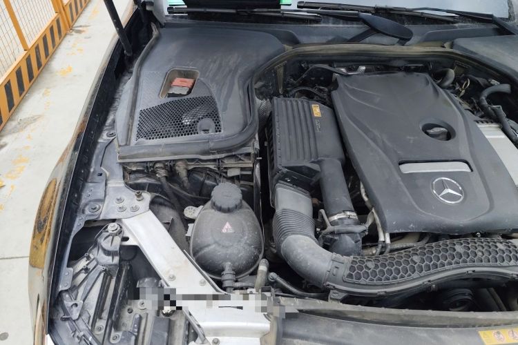 Used Mercedes-Benz E-Class 2017 E 300 L Sporty and Stylish Model Engine Bay Right
