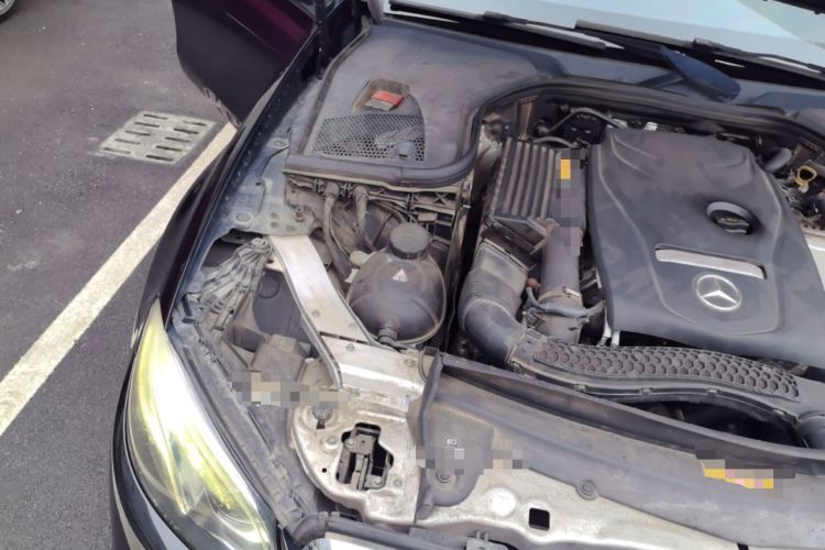 Used Mercedes-Benz E-Class 2017 E 300 L Luxury Model Engine Bay Right