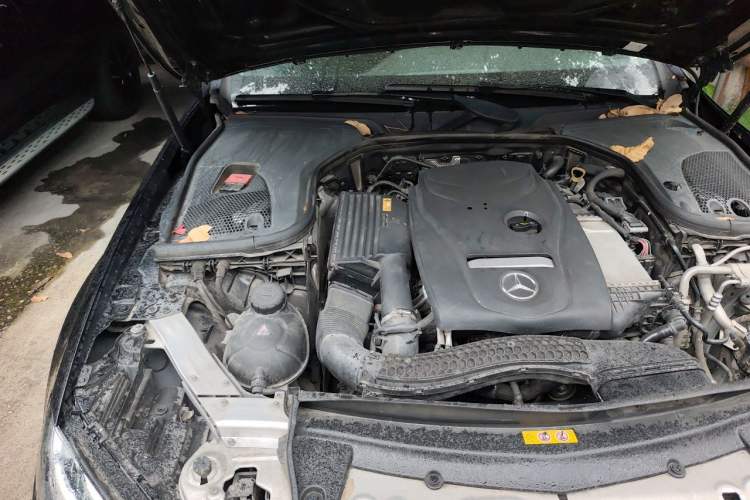 Used Mercedes-Benz E-Class 2017 E 300 L Luxury Model Engine Bay Right