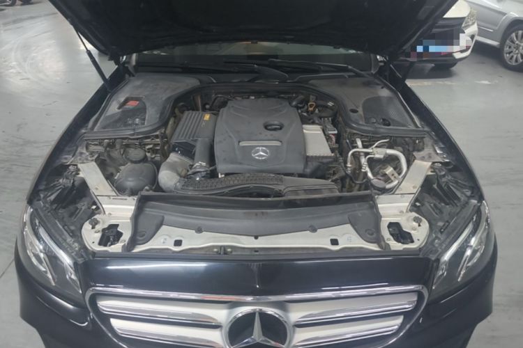 Used Mercedes-Benz E-Class 2017 E 300 L Sporty and Stylish Model Engine Bay