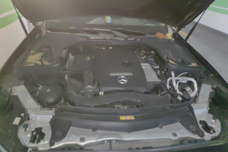 Used Mercedes-Benz E-Class 2017 E 300 L Sporty and Stylish Model Engine Bay
