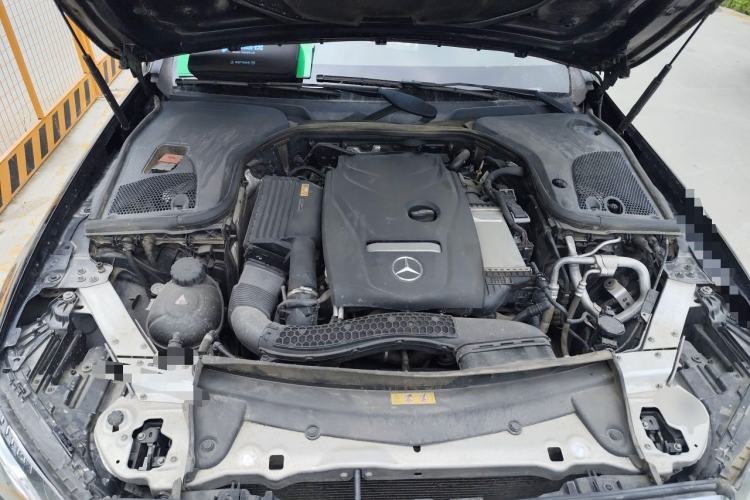 Used Mercedes-Benz E-Class 2017 E 300 L Sporty and Stylish Model Engine Bay