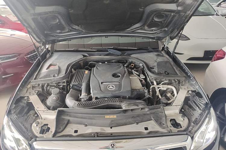 Used Mercedes-Benz E-Class 2017 E 300 L Luxury Model Engine Bay
