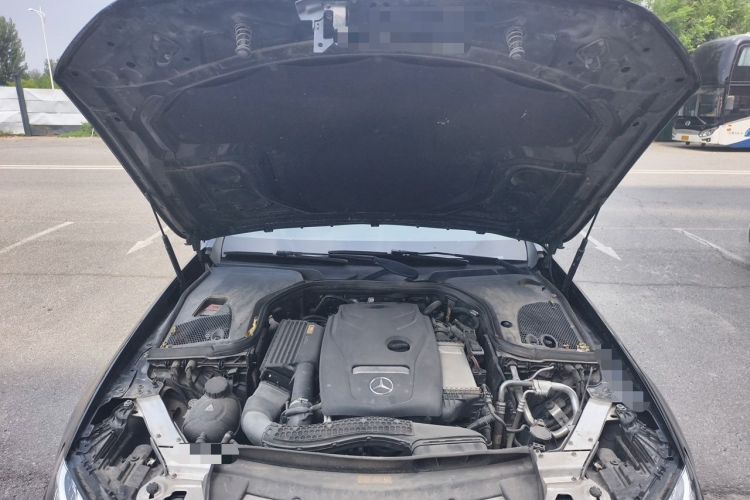Used Mercedes-Benz E-Class 2017 E 300 L Luxury Model Engine Bay