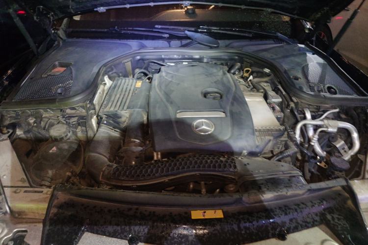 Used Mercedes-Benz E-Class 2017 E 300 L Luxury Model Engine Bay