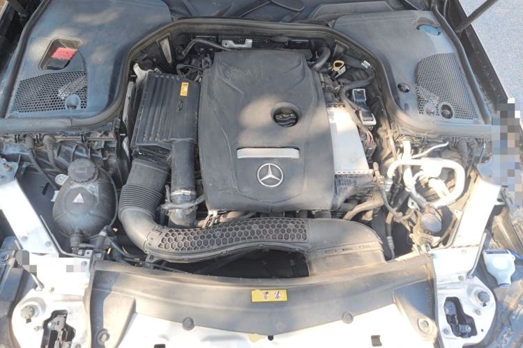 Used Mercedes-Benz E-Class 2017 E 300 L Sporty and Stylish Model Engine Bay