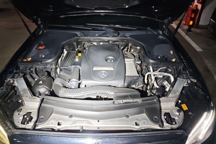 Used Mercedes-Benz E-Class 2017 E 300 L Luxury Model Engine Bay