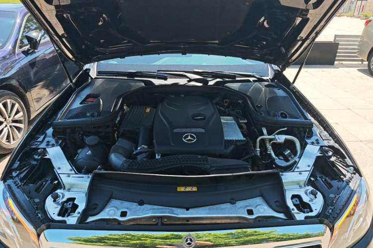 Used Mercedes-Benz E-Class 2017 E 300 L Luxury Model Engine Bay