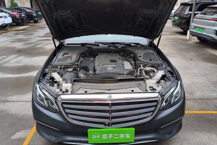 Used Mercedes-Benz E-Class 2017 E 300 L Sporty and Stylish Model Engine Bay