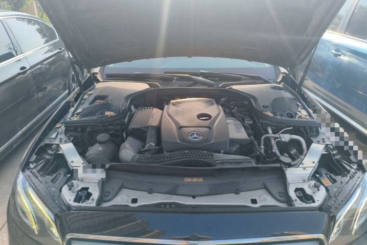 Used Mercedes-Benz E-Class 2017 E 300 L Sporty and Stylish Model Engine Bay
