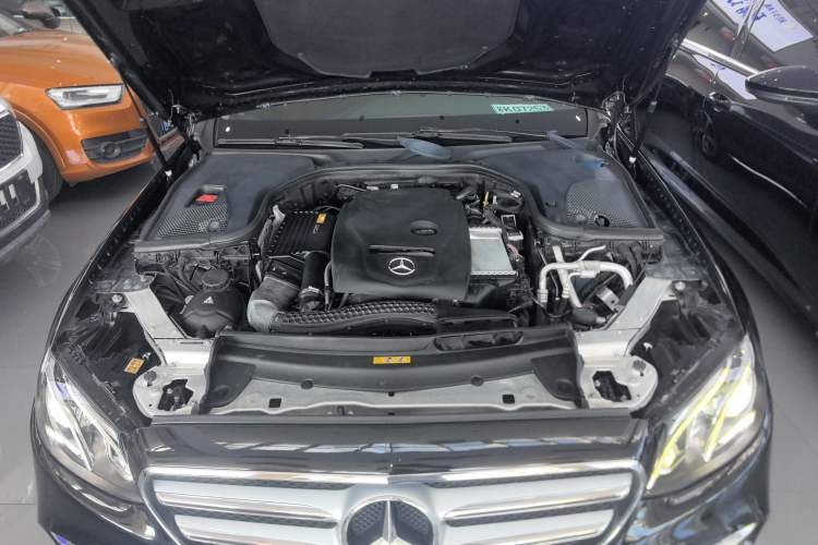 Used Mercedes-Benz E-Class 2017 E 300 L Sporty and Stylish Model Engine Bay