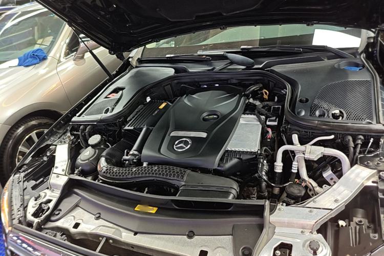 Used Mercedes-Benz E-Class 2017 E 300 L Sporty and Stylish Model Engine Bay