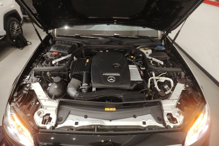 Used Mercedes-Benz E-Class 2017 E 300 L Sporty and Stylish Model Engine Bay