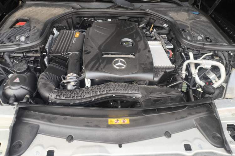 Used Mercedes-Benz E-Class 2017 E 300 L Luxury Model Engine Bay