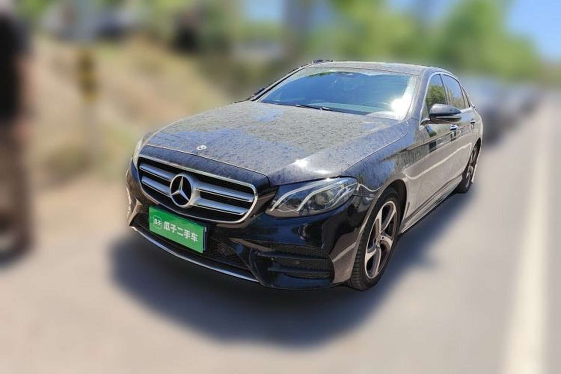 Used Mercedes-Benz E-Class 2017 E 300 L Sporty and Stylish Model Front Left 45 Deg