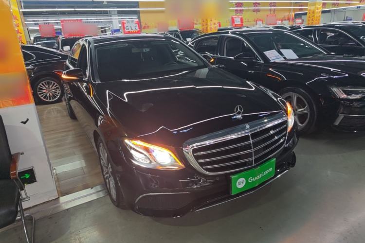 Used Mercedes-Benz E-Class 2017 E 320 L 4MATIC Front Right 45 Deg