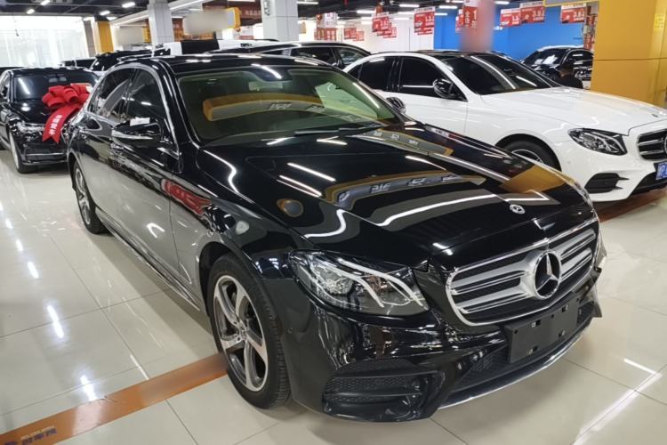 Used Mercedes-Benz E-Class 2017 E 300 L Sporty and Stylish Model Front Right 45 Deg