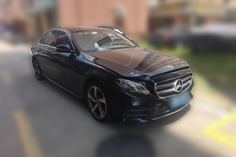 Used Mercedes-Benz E-Class 2017 E 300 L Sporty and Stylish Model Front Right 45 Deg