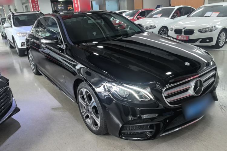 Used Mercedes-Benz E-Class 2017 E 300 L Sporty and Stylish Model Front Right 45 Deg