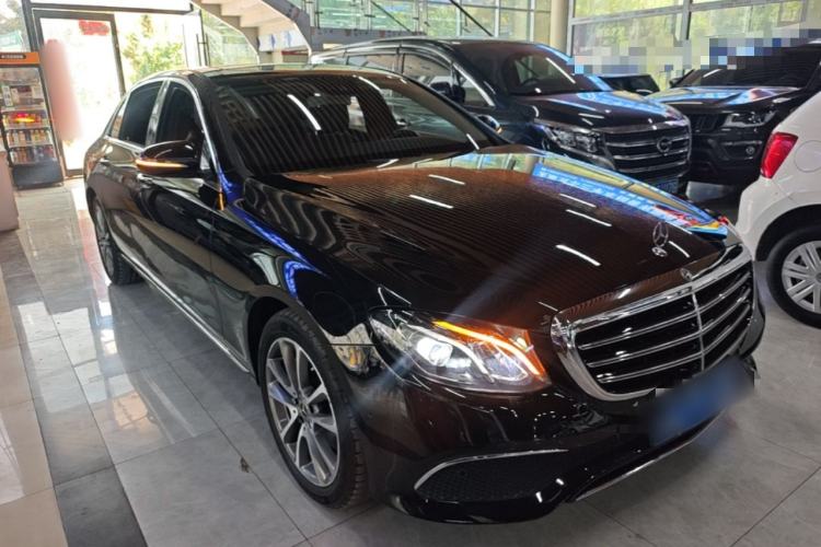 Used Mercedes-Benz E-Class 2017 E 200 L 4MATIC Front Right 45 Deg