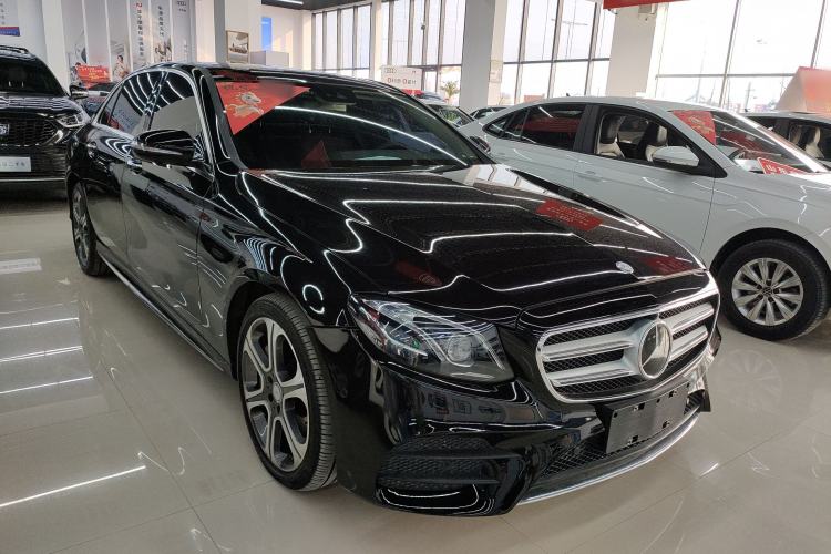 Used Mercedes-Benz E-Class 2017 E 320 L Sport 4MATIC Front Right 45 Deg