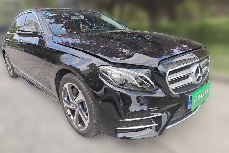 Used Mercedes-Benz E-Class 2017 E 300 L Sporty and Stylish Model Front Right 45 Deg