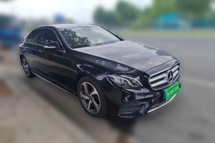 Used Mercedes-Benz E-Class 2017 E 300 L Sporty and Stylish Model Front Right 45 Deg